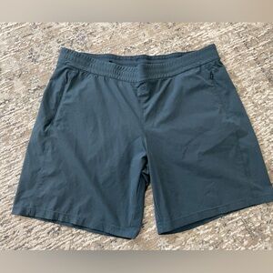 Kuhl Womens Freeflex Shorts Blue Size XL Hiking Outdoors Trail Running